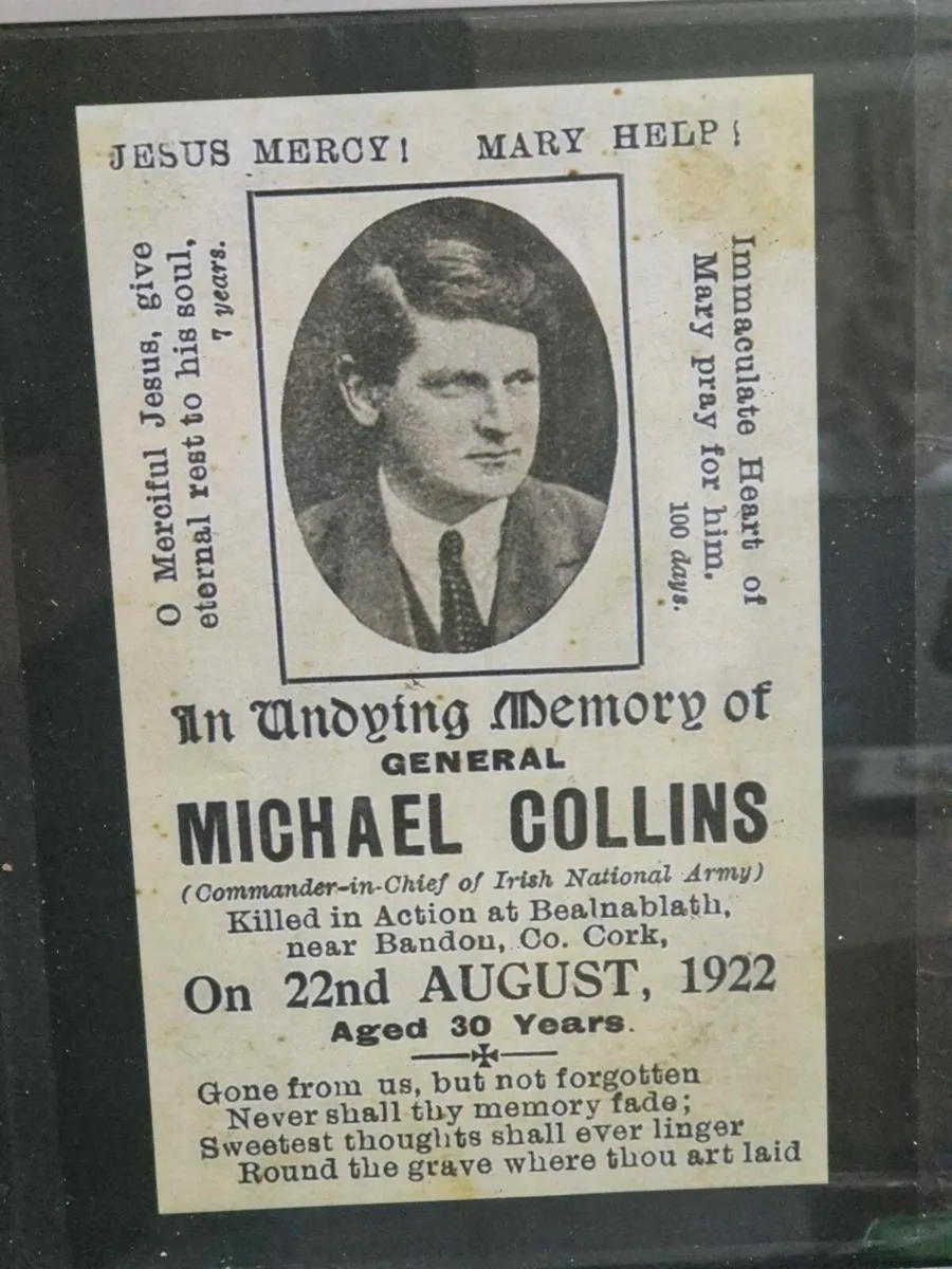 Micheal Collins  large print for sale - Image 1