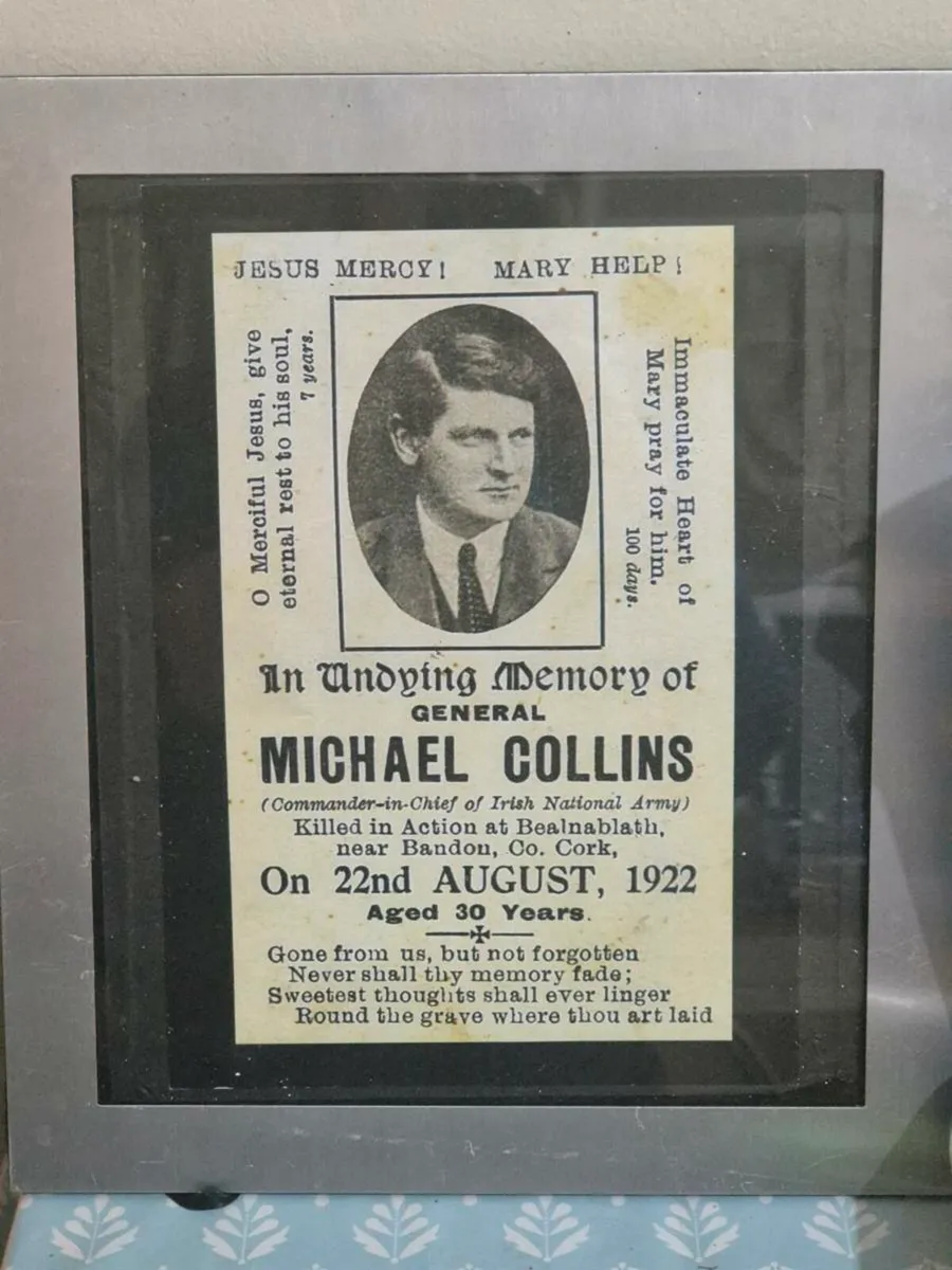 Micheal Collins  large print for sale - Image 3