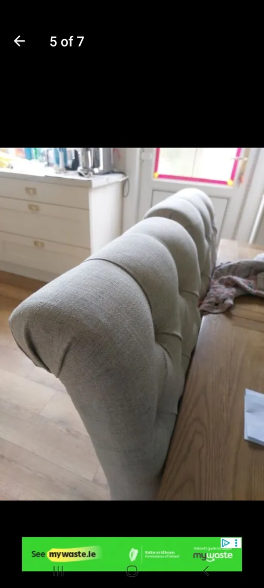 X4 dining chairs fabric - Image 2