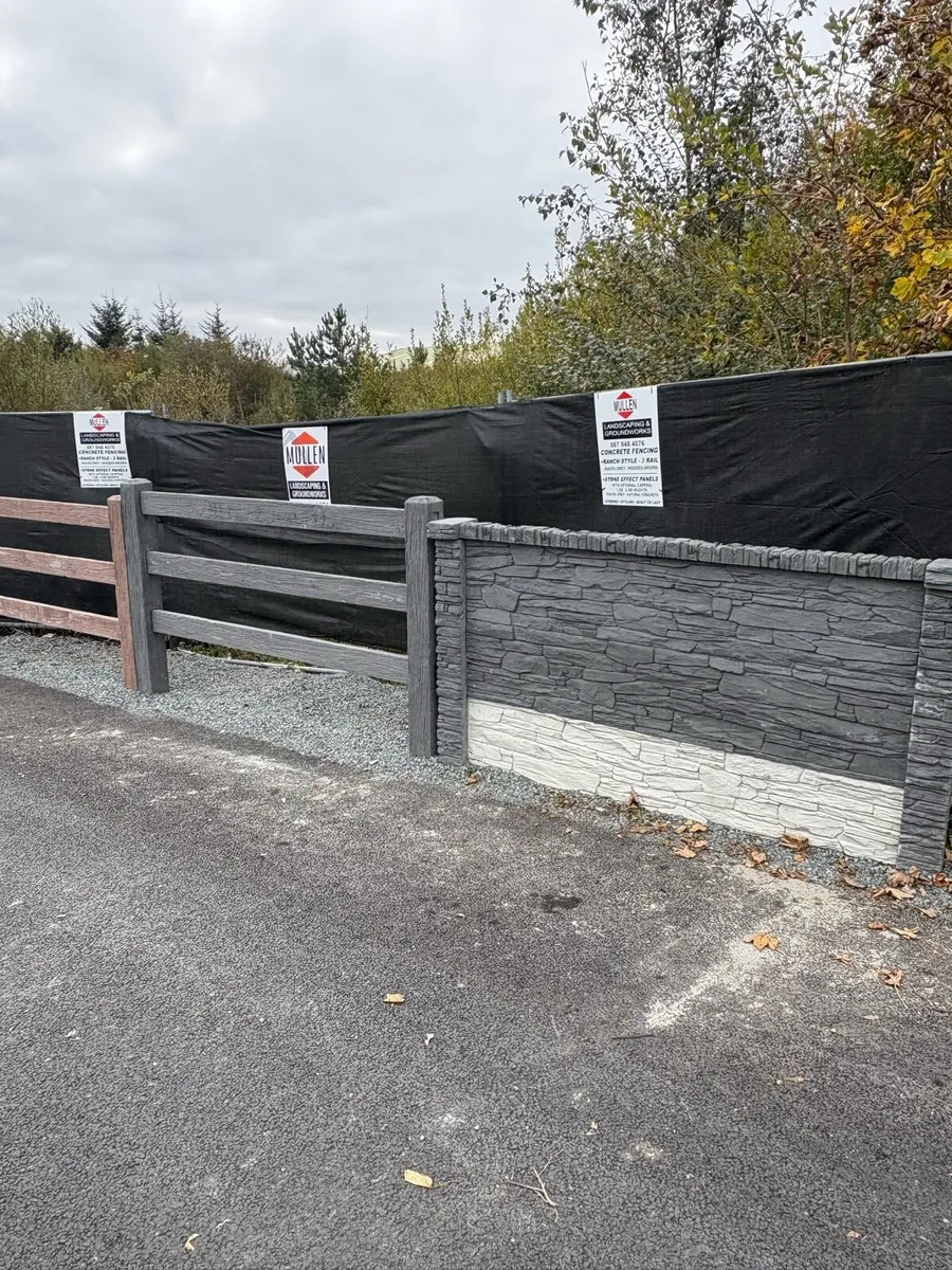 Concrete fencing - Image 1
