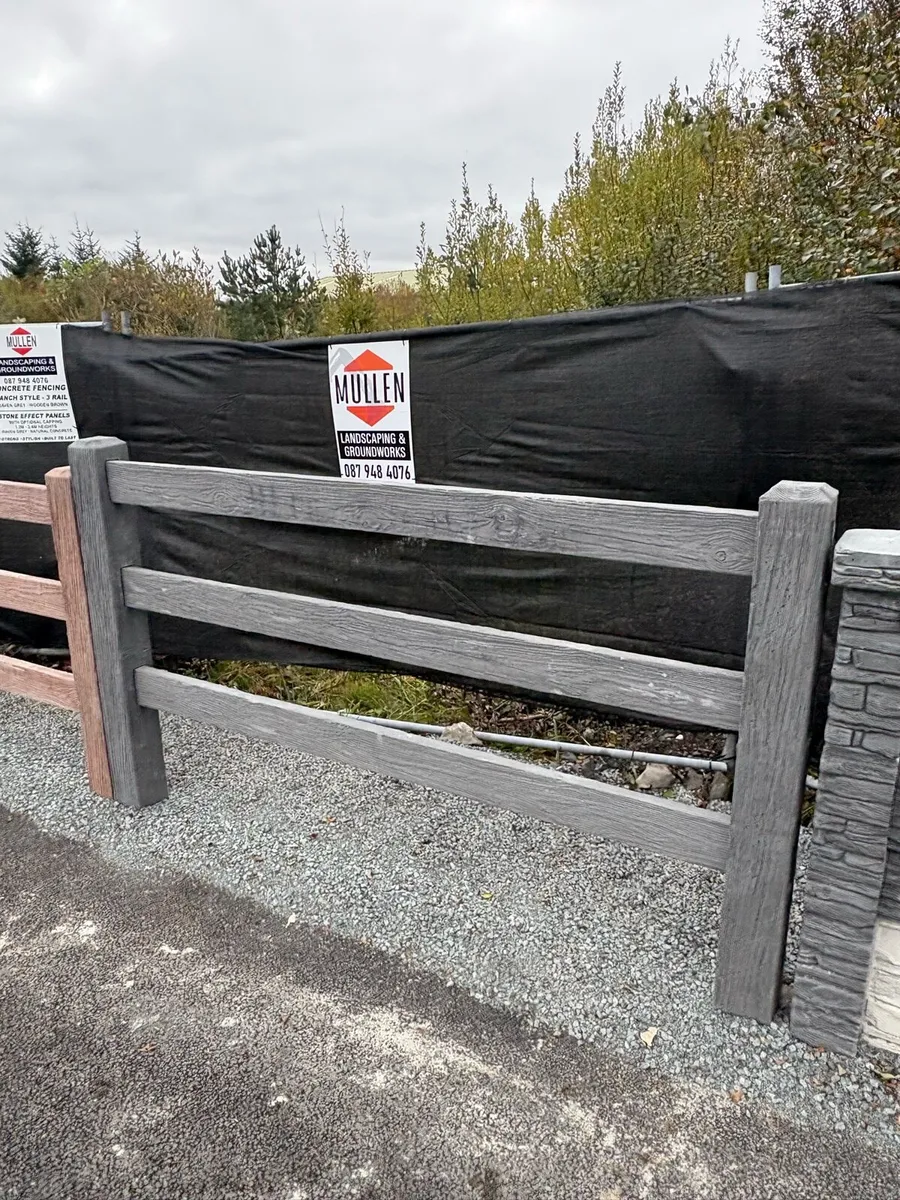 Concrete fencing - Image 3