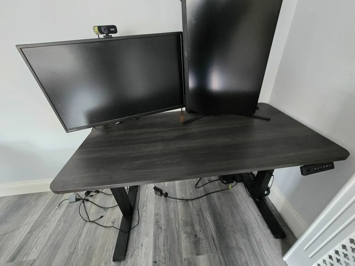 Desktop office desk standing feature - Image 2