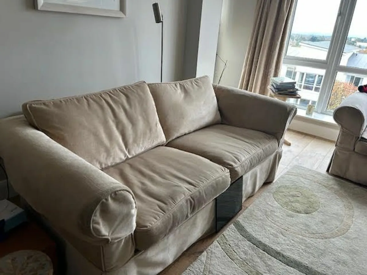 3 seater sofa and cuddle seat - Image 2
