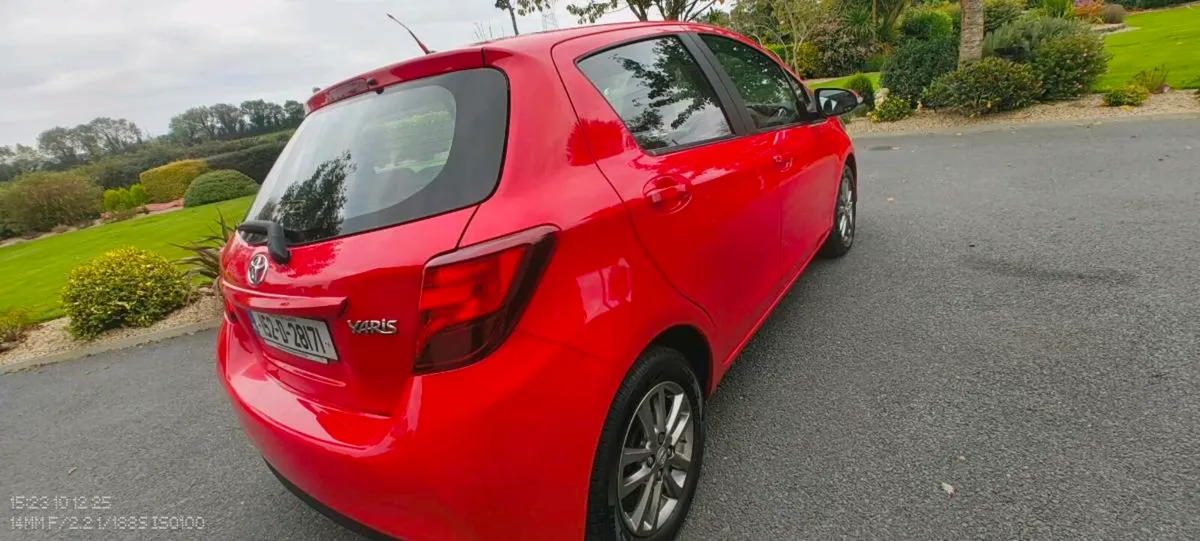2015 Toyota Yaris 1.0 Litre Sol, NCT 01/27 - Image 2