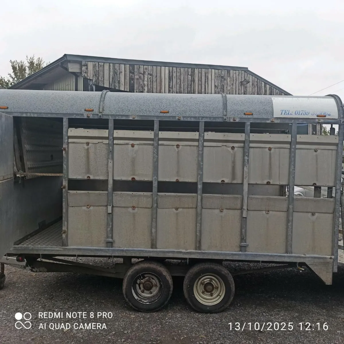 Livestock trailer with sheep decks - Image 2