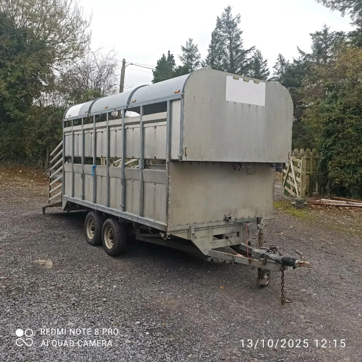 Livestock trailer with sheep decks - Image 1