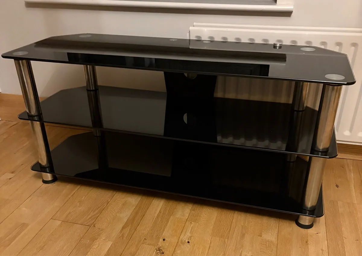 Glass TV Stand