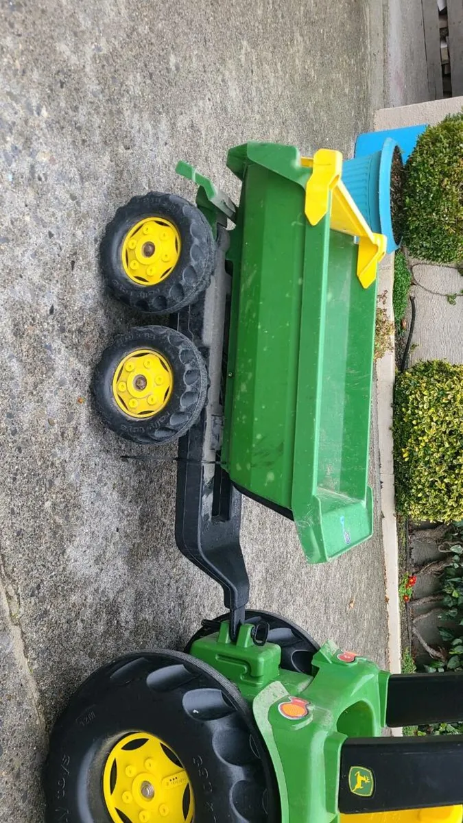 Kids Tractor & Trailer - Image 3