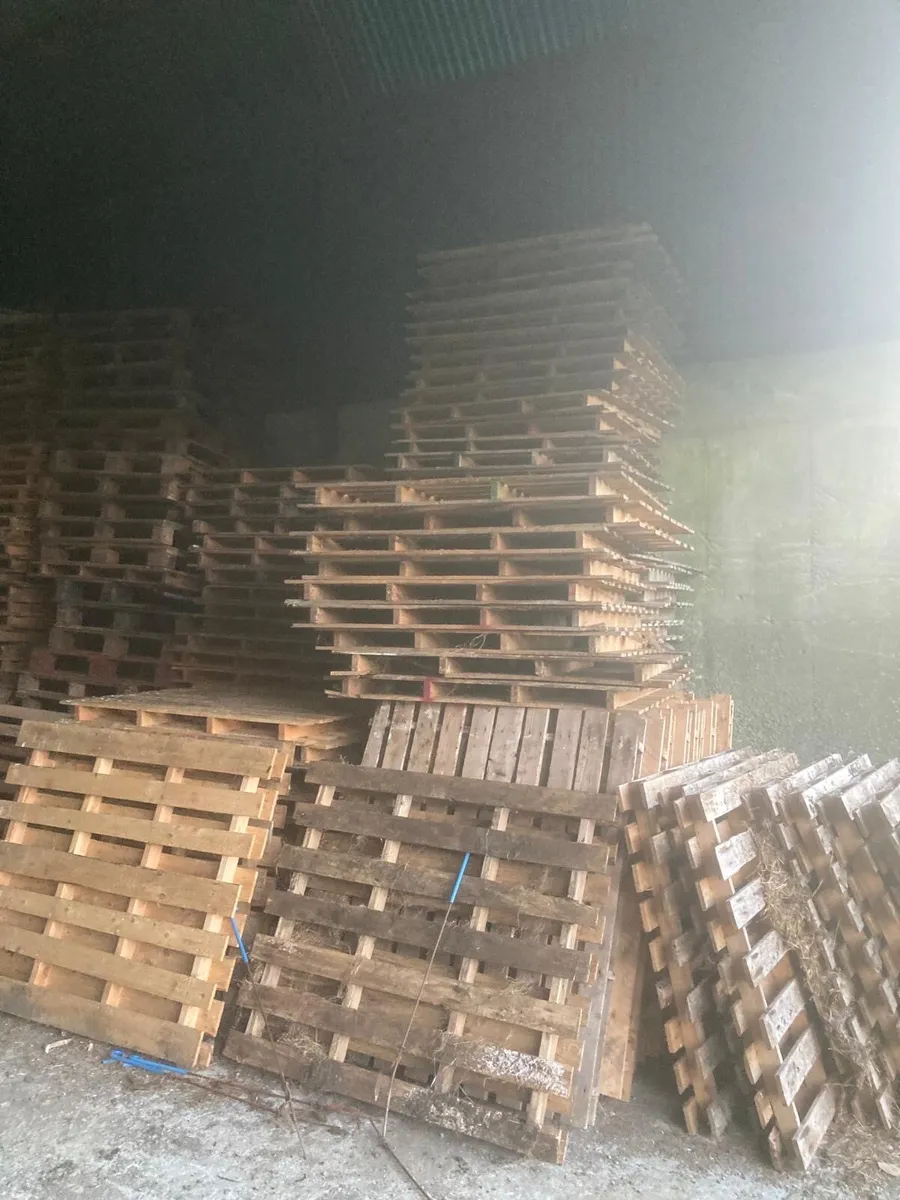 🔥 Wooden Pallets – Stored Indoors 🔥 - Image 2