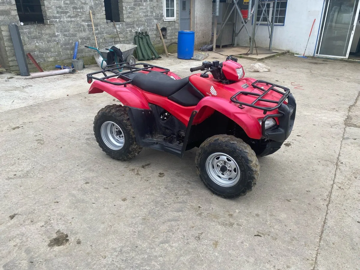 Honda quad bike 500cc - Image 1