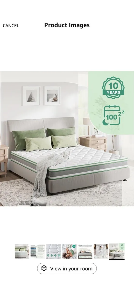 New king size mattress - Image 1