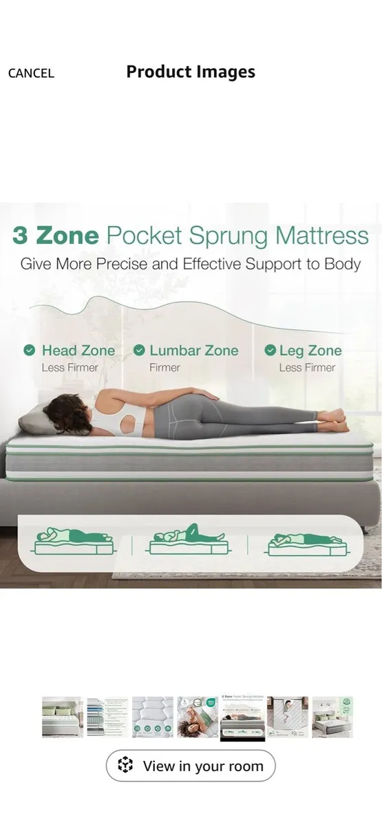 New king size mattress - Image 3