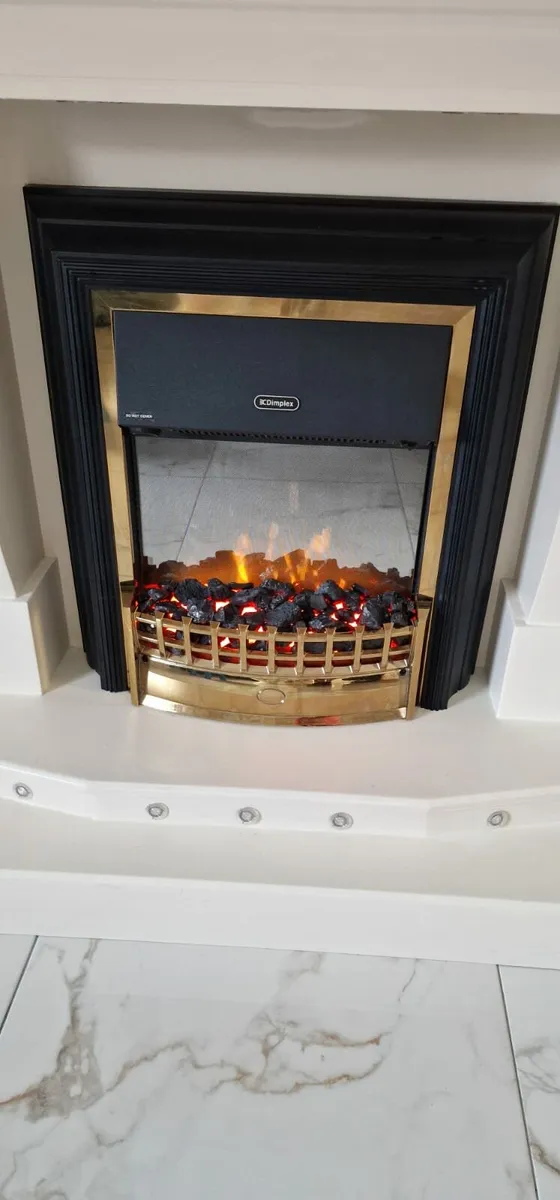 Cream fireplace - Image 2