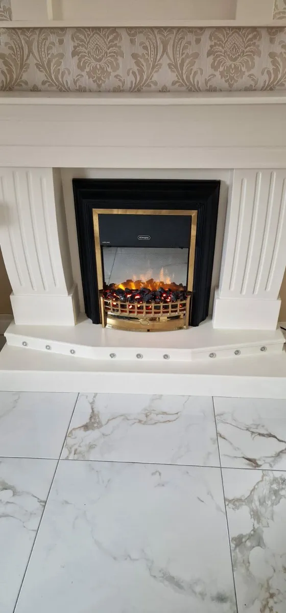 Cream fireplace - Image 3