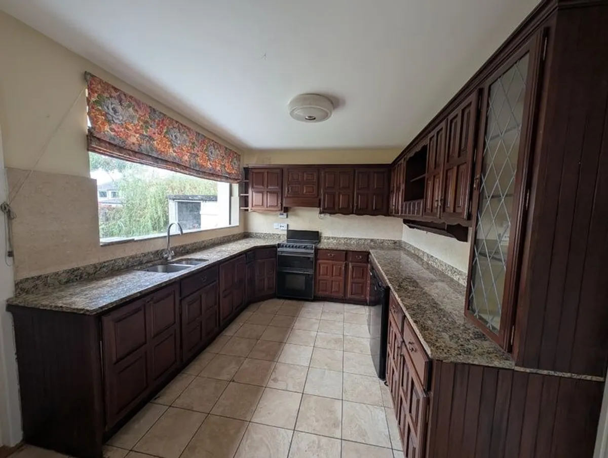 Full Solid Wood Kitchen (Cabinets & Worktop) - Image 1