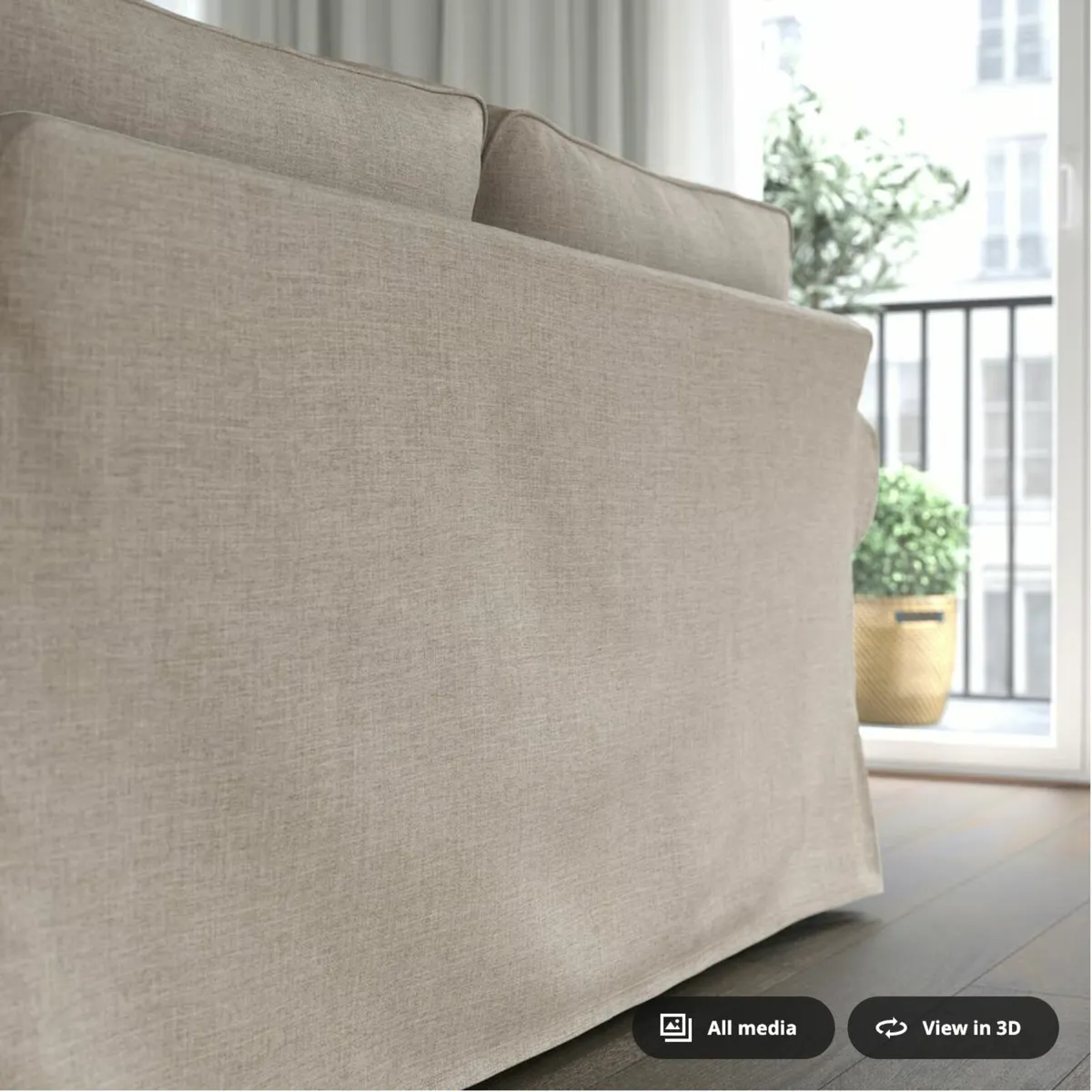 Ikea EKTORP 3-seat sofa for sale - Image 4