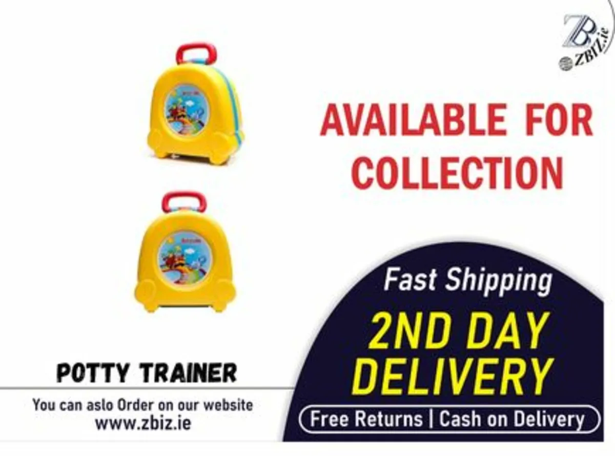 Toilet for Kid Travel Potty Trainer Bucket - Image 1