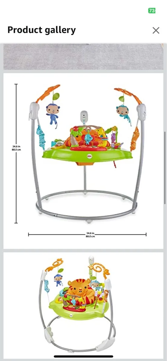 Fisher Price Roarin Rainforest Jumperoo - Image 2