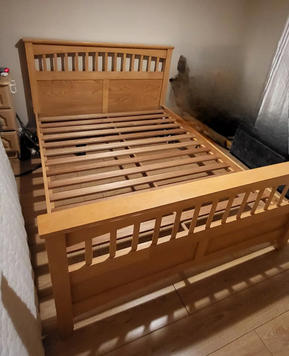 5ft Timber bed frame