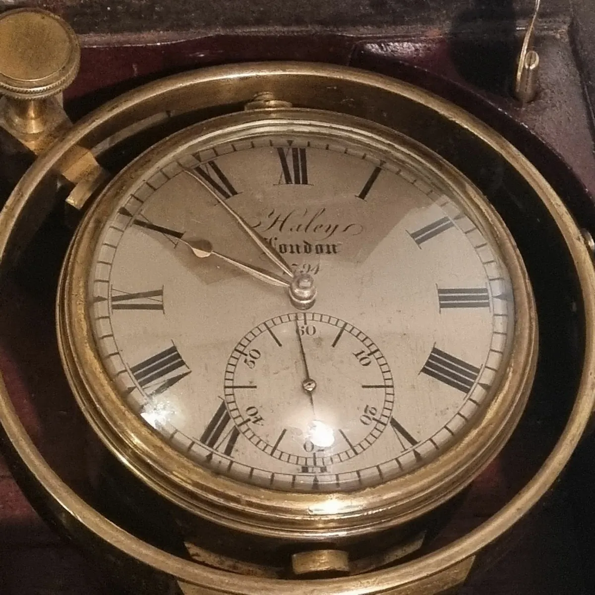ANTIQUE SHIPS FUSEE CHRONOMETER - Image 4