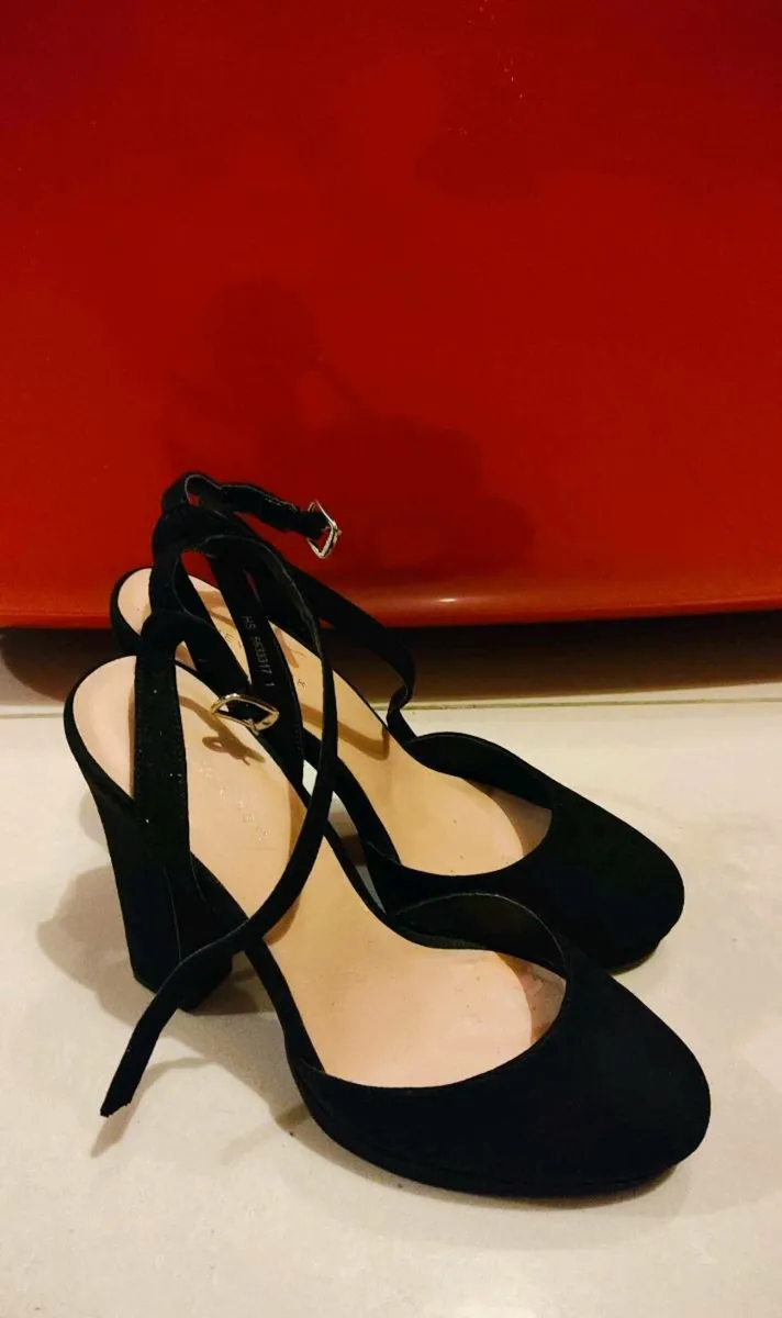 ✨ Elegant Black High Heels with Ankle Strap – Perf - Image 4
