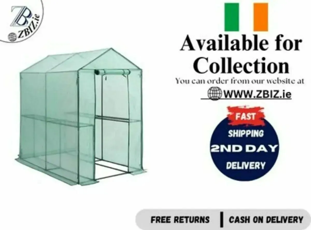 Greenhouse Tomato Plant Outdoor Protective Shelter - Image 1