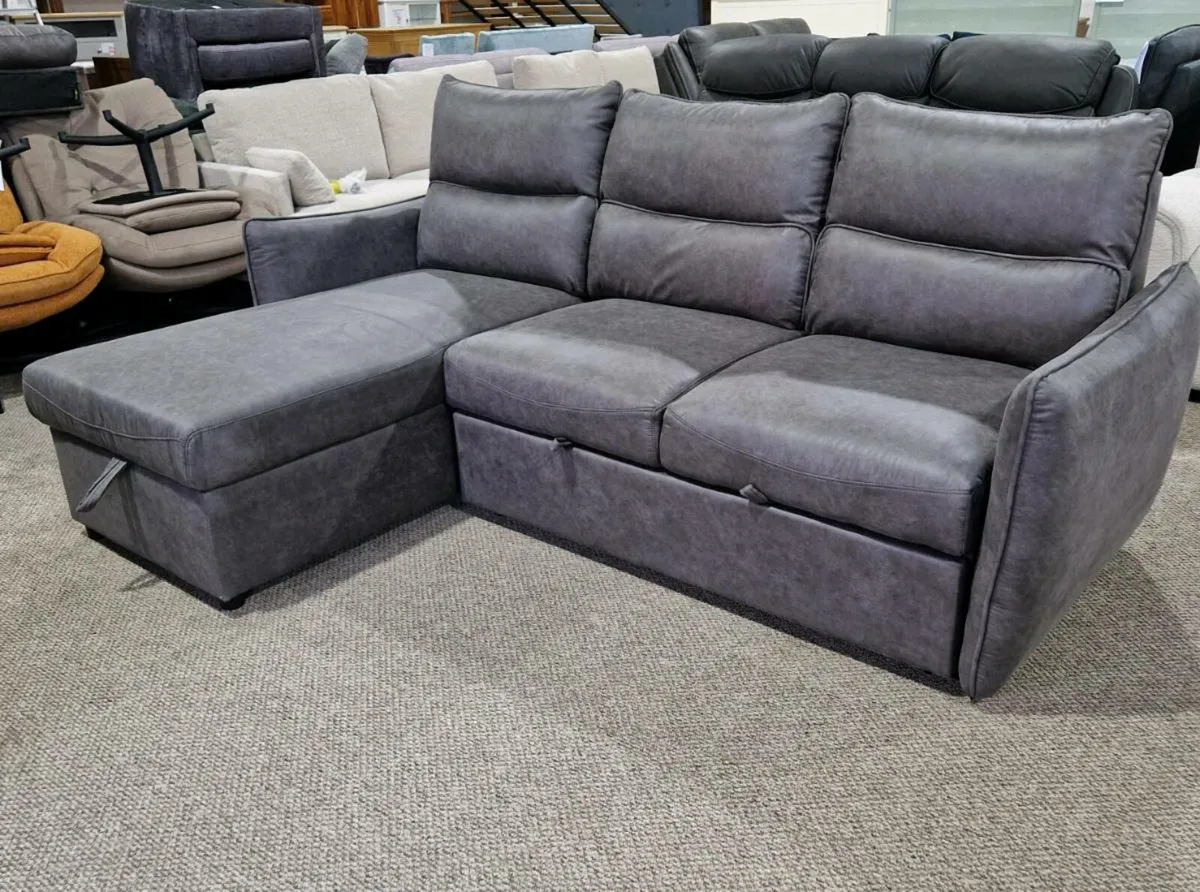 New Camillya wipeable fabric sofa - Image 1