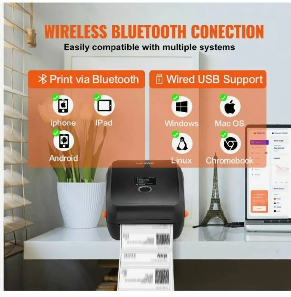 Thermal Label Printer - Image 3