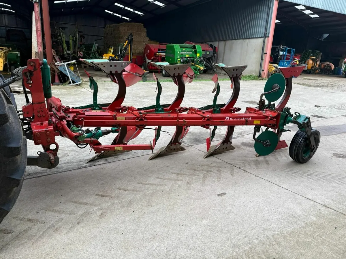 Kverneland 4 furrow plough - Image 4
