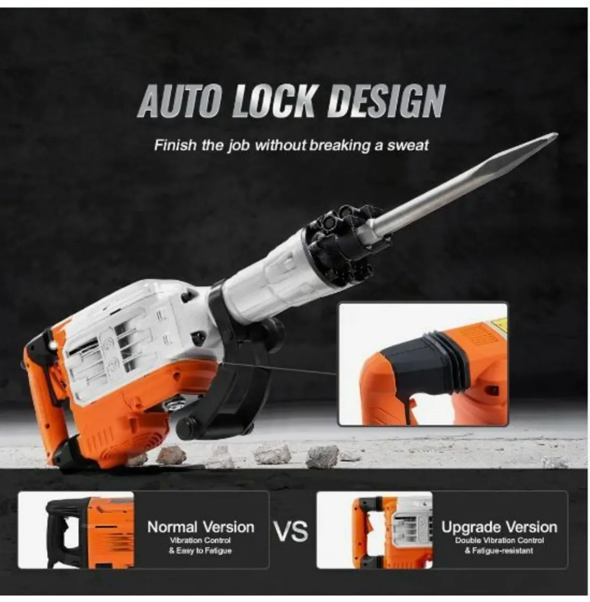 Demolition Jack Hammer Concrete Breaker 3500W - Image 1