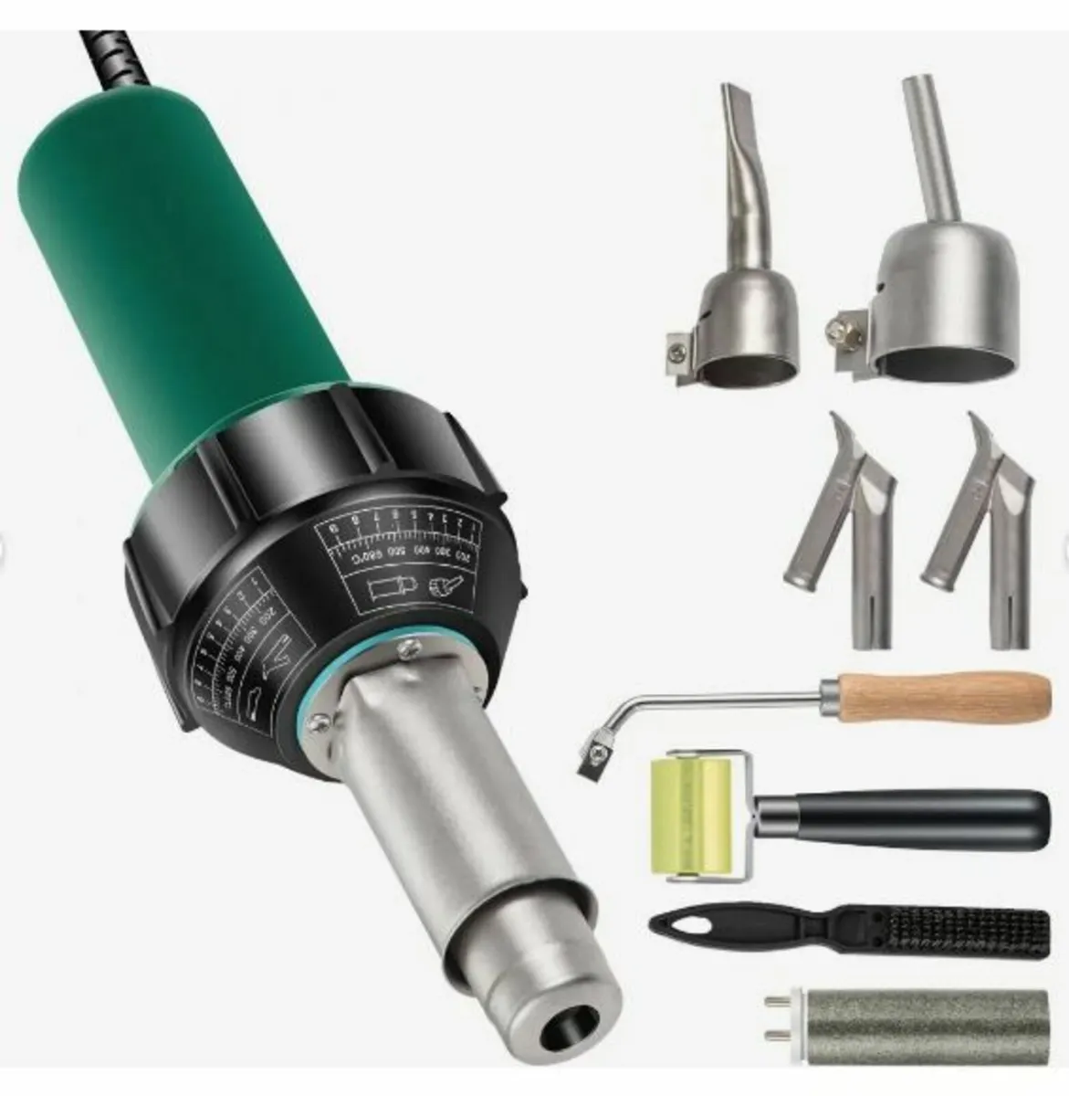 Roofing Welder, 8 Pcs PVC Welding Gun, 1600W - Image 1