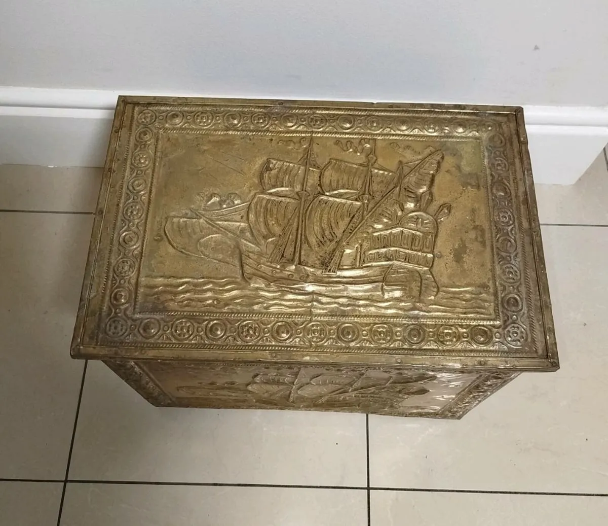 Brass Coal Box - Image 2