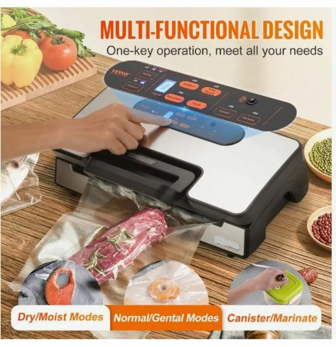 Vacuum Sealer Machine Food Preservation - Image 4