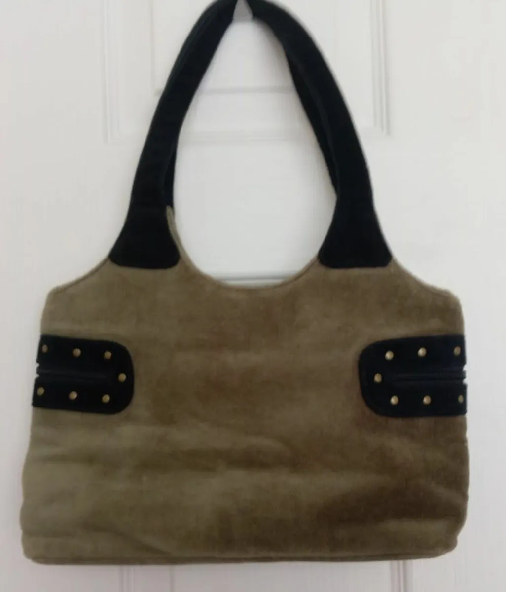 Kangol Olive Green Shoulder Bag – Early 2000s Y2K - Image 2
