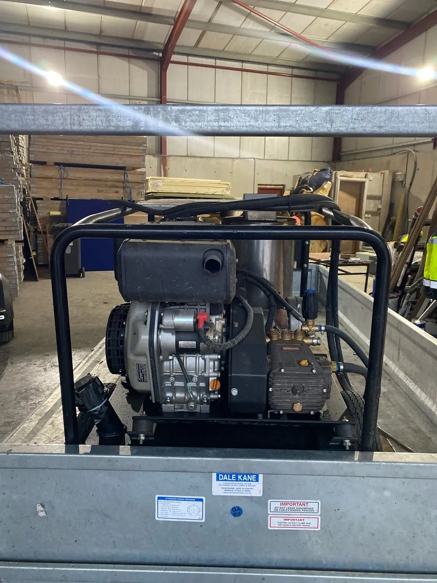 Industrial Hot Water Power Washer - Image 1
