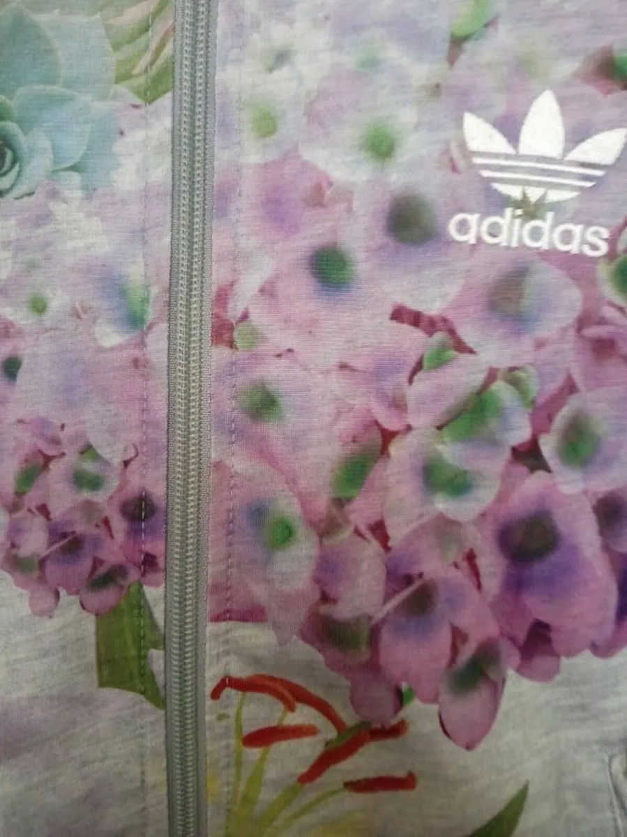 Adidas Originals  Floral Track Jacket - Image 2