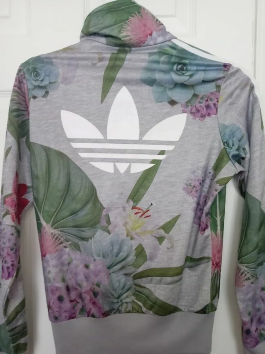Adidas Originals  Floral Track Jacket - Image 3