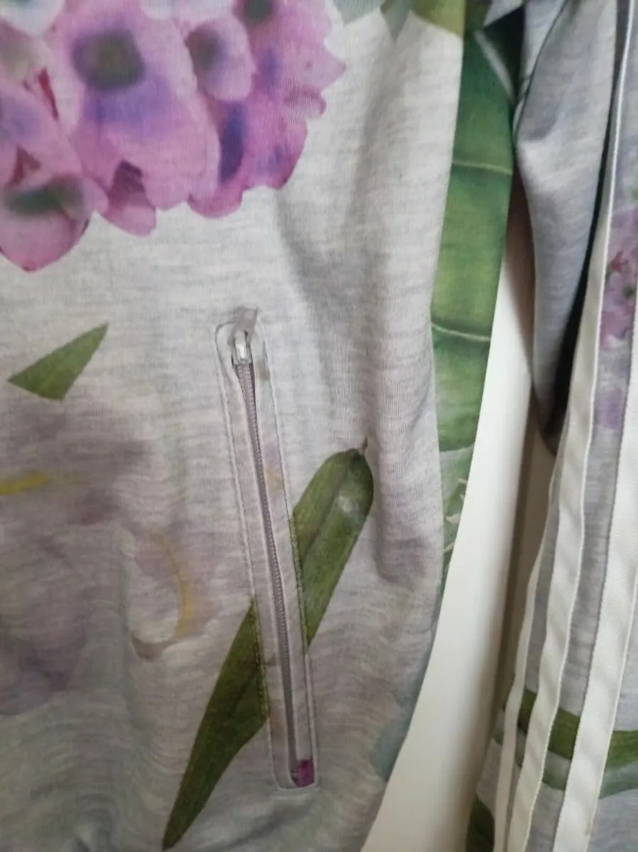 Adidas Originals  Floral Track Jacket - Image 4
