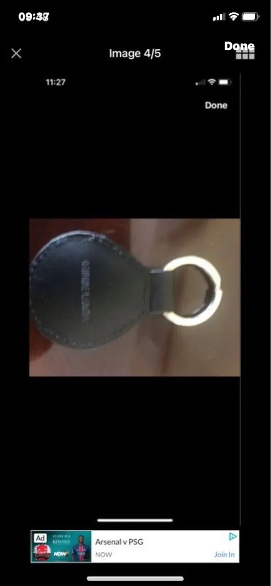 Leather Wallet & Key Ring Set - Image 4