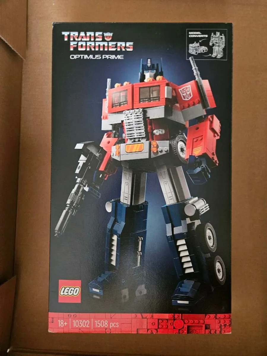 Lego transformers optimus prime 10302