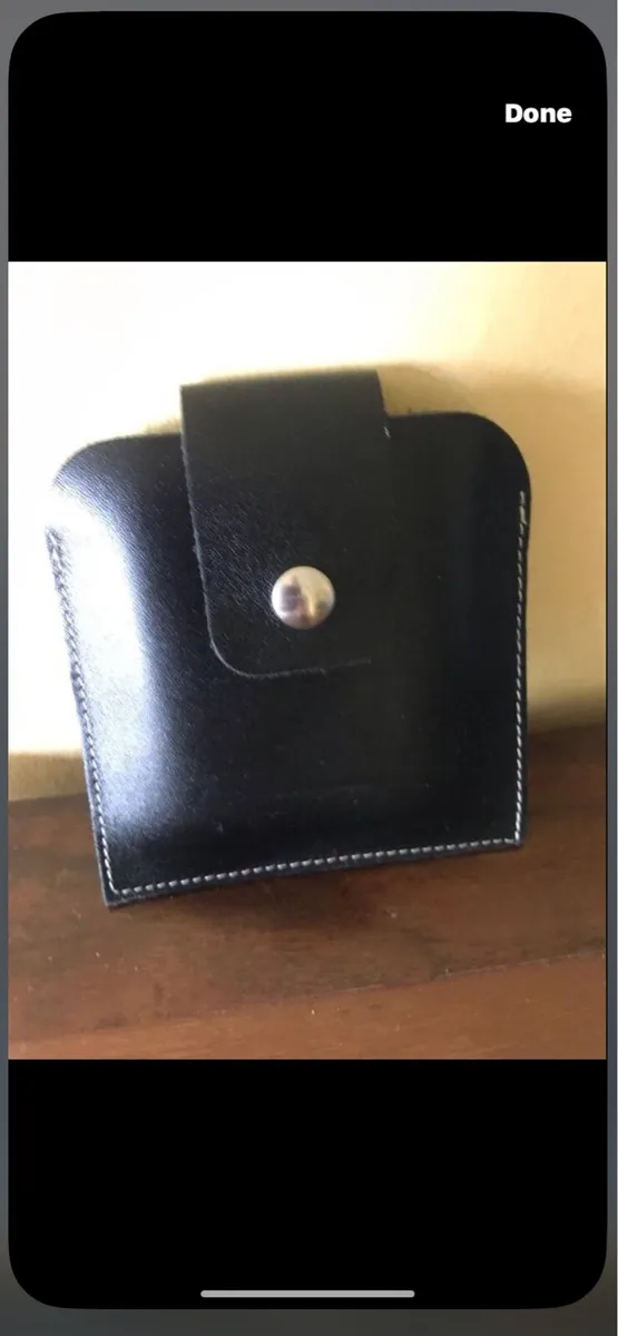 Leather Belt Wallet - Image 1