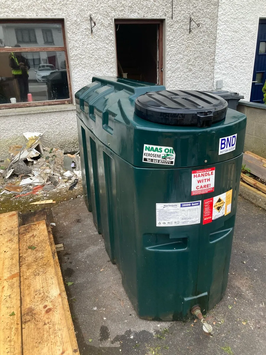 1000L Bunded Oil Tank - Image 1