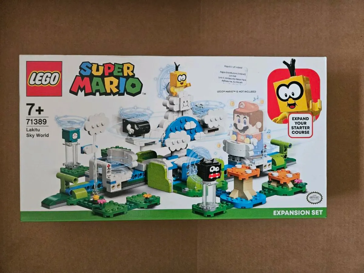 Lego Mario Lakitu sky world 71389