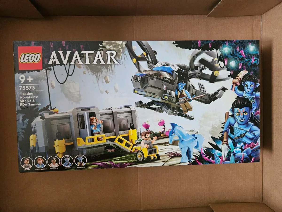 Lego Avatar flaoting mountains 75573