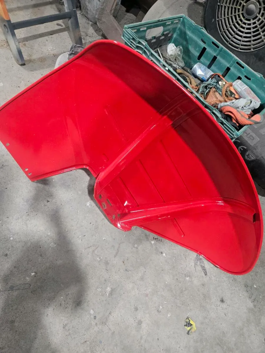 Massey mudguards & same weight block - Image 2
