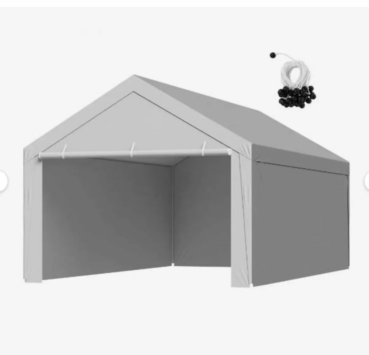 Carport Replacement Canopy, 6 x 4 m - Image 4