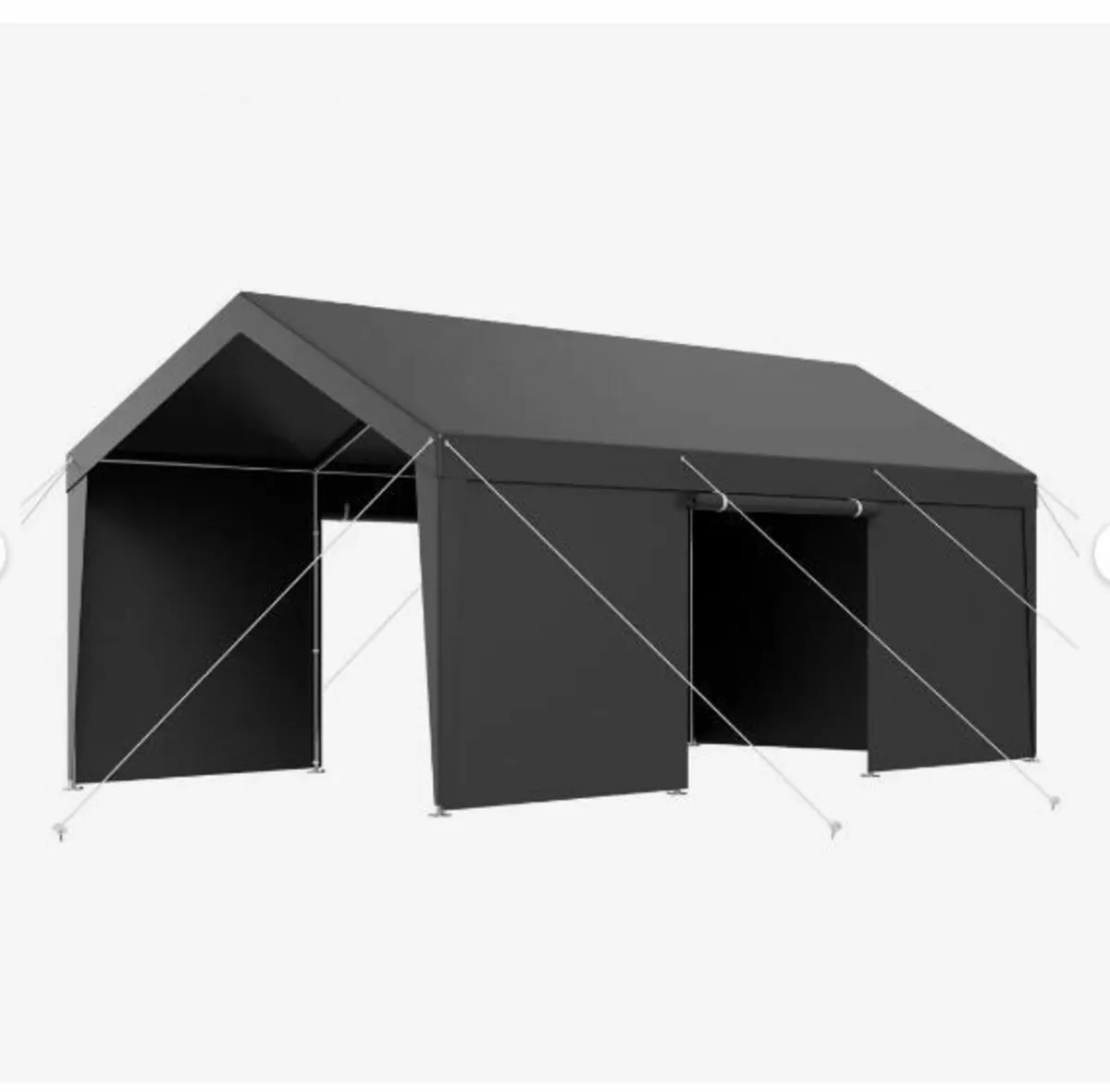 Carport, 10 x 20 FT Outdoor Car Canopy - Image 4