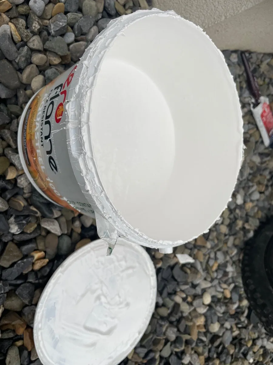 1/2 bottle intumescent paint ( fire resistant). - Image 2