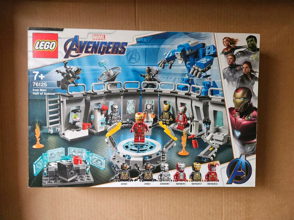 Lego iron men hall of armor 76125 marvel