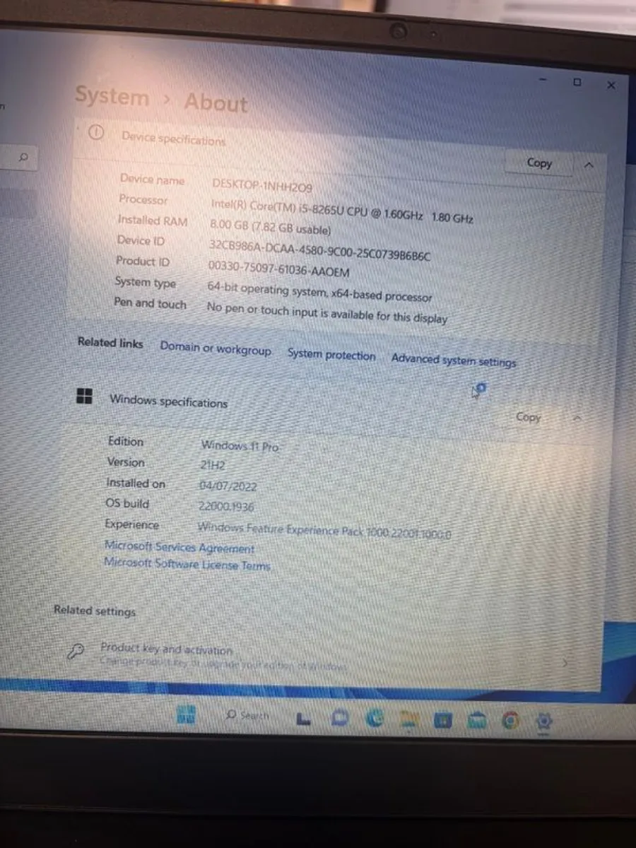 Lenovo Laptop - Image 1
